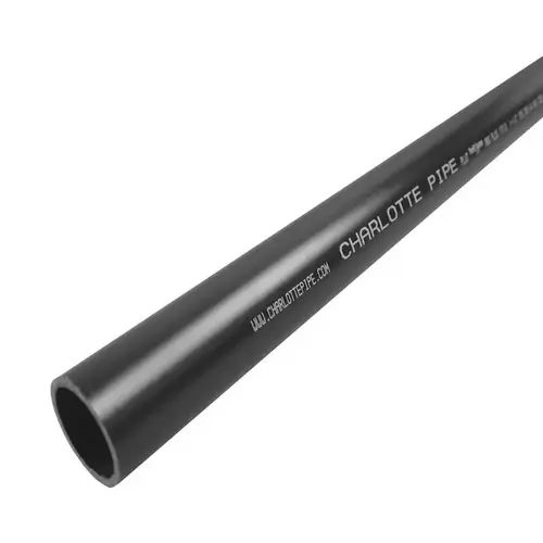 DWV Pipe 3" D X 5 ft. L ABS Black