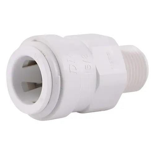 Male Connector Quick Connect Push to Connect 1/2" CTS T X 3/8" D NPT Male Connector Quick Connect Push to Connect 1/2" CTS T X 3/8" D NPT