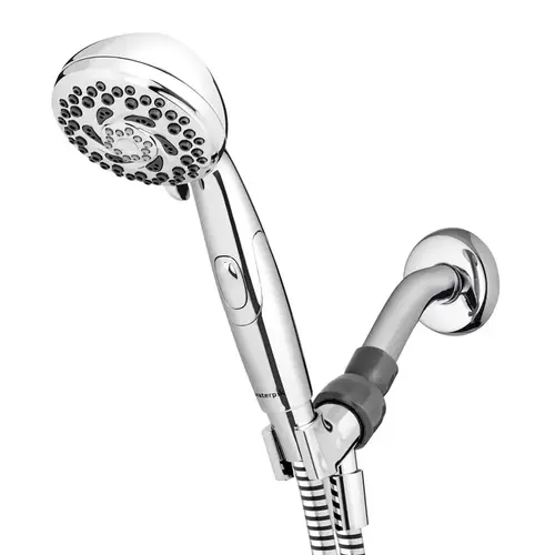 Handheld Showerhead PowerSpray+ Chrome 6 settings 1.8 gpm Chrome Handheld Showerhead PowerSpray+ Chrome 6 settings 1.8 gpm Chrome