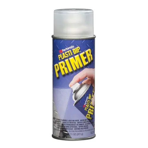 Multi-Purpose Rubber Coating Primer Flat/Matte Clear 11 oz oz Clear Multi-Purpose Rubber Coating Primer Flat/Matte Clear 11 oz oz Clear