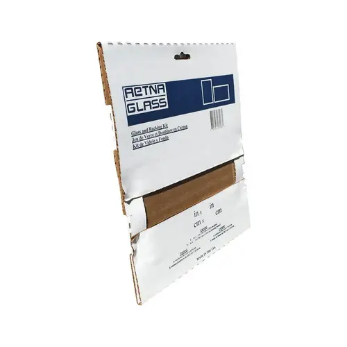 Sheet Clear Single Glass 16" W X 20" L X 2.3 mm T Clear - pack of 6