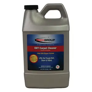 TechGroup 5447-XCP6 Oxy Carpet Cleaner Pleasant Scent 64 oz Liquid Concentrated - pack of 6