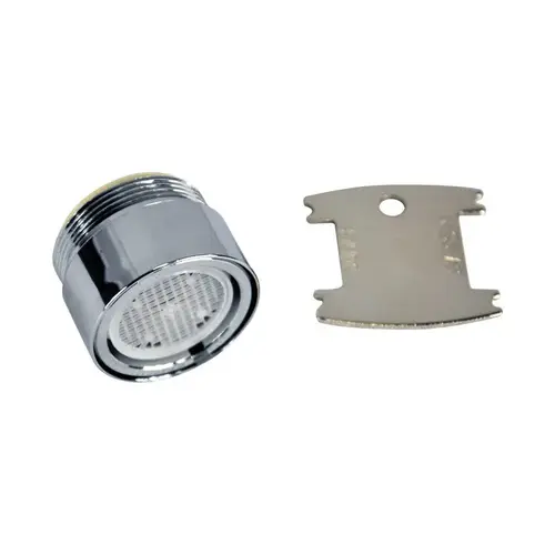 Faucet Aerator Dual Thread 15/16"-27M x 55/64"-27F Chrome Chrome