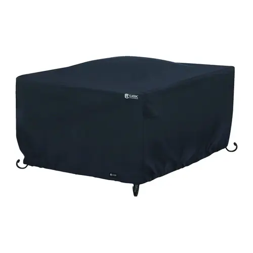 Fire Pit Cover 22" H X 42" W X 42" L Black Polyester Black