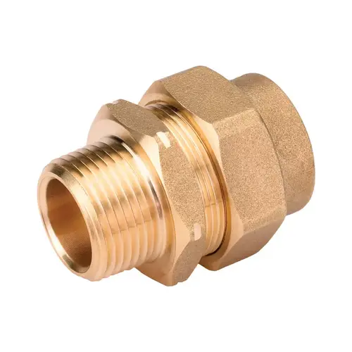 Male Adapter 3/4" MIP X 3/4" D MIP Steel