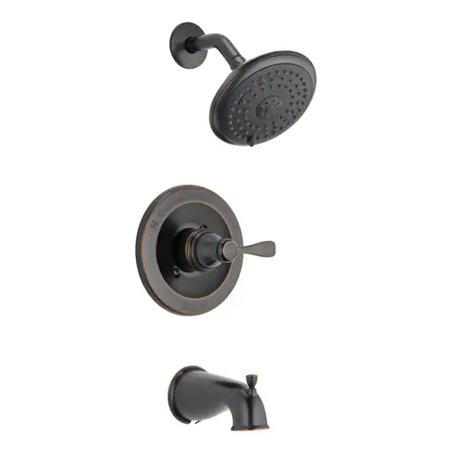Tub and Shower Faucet Monitor 14 Series 1-Handle Oil Rubbed Bronze Oil Rubbed Bronze Tub and Shower Faucet Monitor 14 Series 1-Handle Oil Rubbed Bronze Oil Rubbed Bronze