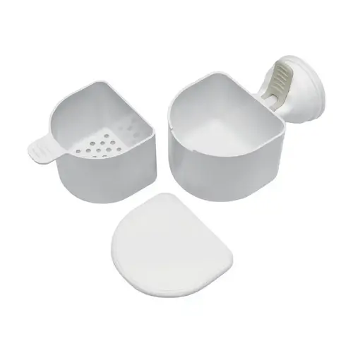 Dental Station Bright White Plastic Bright