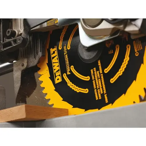 Miter Saw Blade, 7-1/4 in Dia, 40-Teeth, Carbide Cutting Edge Miter Saw Blade, 7-1/4 in Dia, 40-Teeth, Carbide Cutting Edge