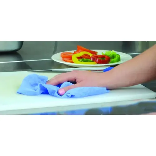 Atlantic Mills 13.5 Inch X 18 Inch Heavy Duty Foodservice Blue Wipe, 300 Each Atlantic Mills 13.5 Inch X 18 Inch Heavy Duty Foodservice Blue Wipe, 300 Each