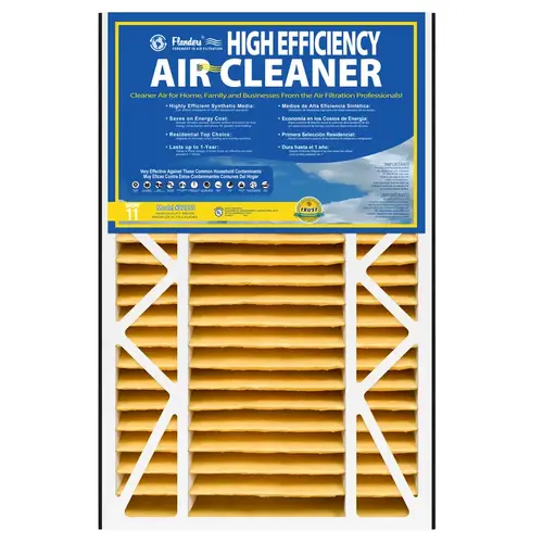Air Filter 25" W X 16" H X 5" D 11 MERV Pleated - pack of 2 Air Filter 25" W X 16" H X 5" D 11 MERV Pleated - pack of 2