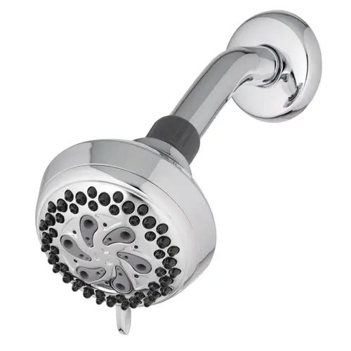 EcoFlow 6-Spray 1.8 GPM Fixed Showerhead, Chrome