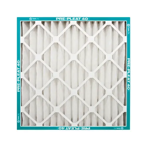 Air Filter 16" W X 20" H X 1" D Polyester Synthetic 8 MERV Pleated Air Filter 16" W X 20" H X 1" D Polyester Synthetic 8 MERV Pleated