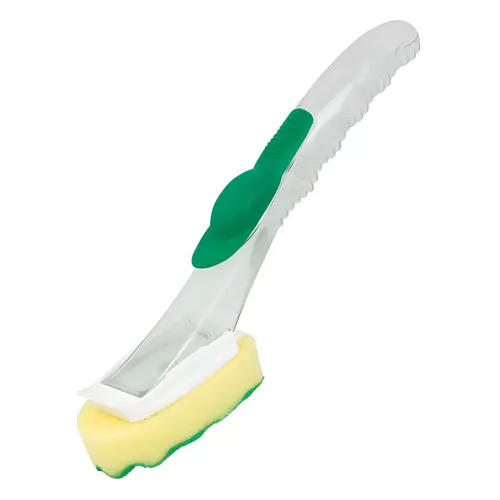 Libman 1134 Dish Scrubbing Wand 3" W 11" Plastic Handle Multicolored Dish Scrubbing Wand 3" W 11" Plastic Handle Multicolored
