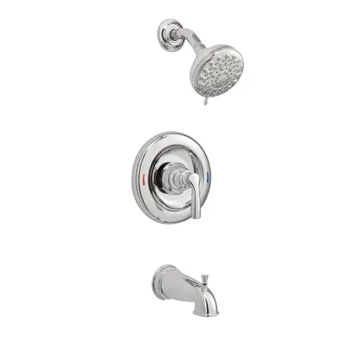 Tub and Shower Faucet Hilliard 1-Handle Chrome Chrome Tub and Shower Faucet Hilliard 1-Handle Chrome Chrome