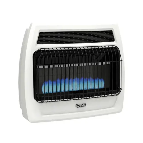 Wall Heater 1000 sq ft 30000 BTU Natural Gas/Propane White Wall Heater 1000 sq ft 30000 BTU Natural Gas/Propane White