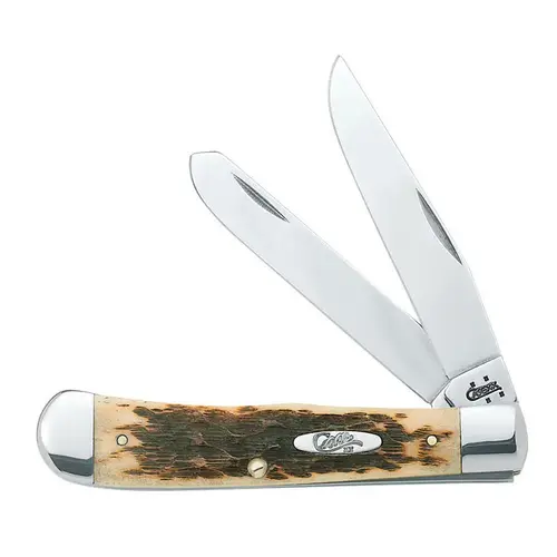 Pocket Knife Trapper Amber Stainless Steel 7.1"