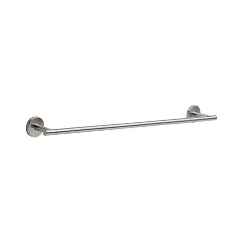 Towel Bar Lyndall Satin Nickel 24" L Die Cast Zinc Satin Nickel