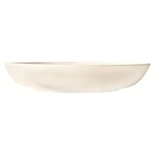 PORCELANA ROLLED EDGE Bright White 30 oz Low Bowl 9 PORCELANA ROLLED EDGE Bright White 30 oz Low Bowl 9