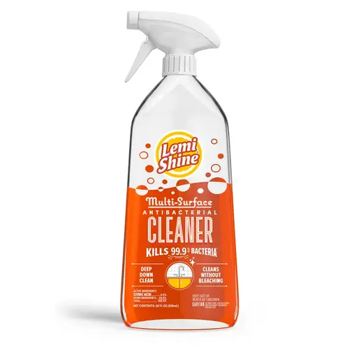 Antibacterial Cleaner Lemon Scent 28 oz