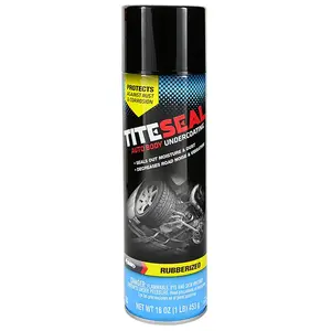 TiteSeal T1617R-XCP12 16OZ. RUBBERIZED UNDERCOATING TITESEAL A - pack of 12