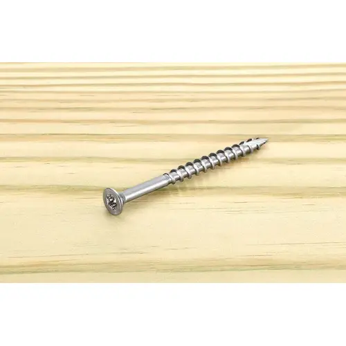 Deck Screws Deckfast No. 10 S X 2-1/2" L Star Flat Head Silver Deck Screws Deckfast No. 10 S X 2-1/2" L Star Flat Head Silver