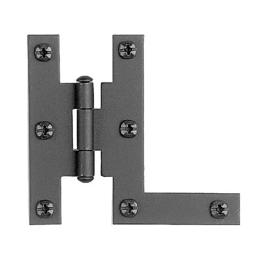 H-L Hinge 1-11/16" W X 3" L Smooth Black Iron Smooth H-L Hinge 1-11/16" W X 3" L Smooth Black Iron Smooth