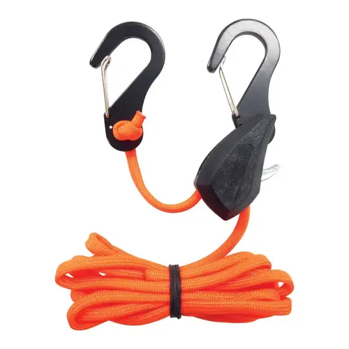Tie Down Better Than Bungee 6 ft. L Black/Orange Black/Orange Pair