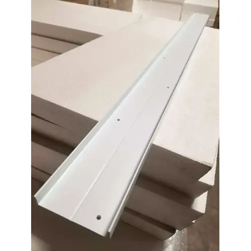 Channel 0.38" H X 48" W X 4" D Channel 0.38" H X 48" W X 4" D