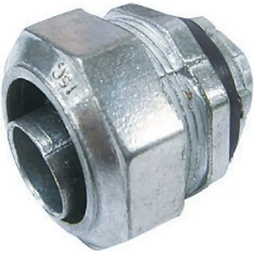 Straight Connector ProConnex 1/2" D Die-Cast Zinc For Liquid Tight 1 p Straight Connector ProConnex 1/2" D Die-Cast Zinc For Liquid Tight 1 p