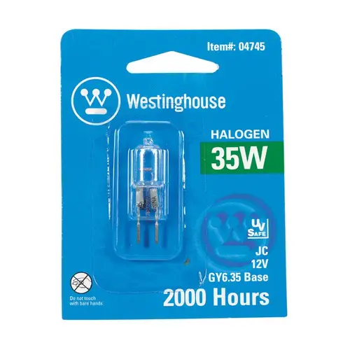 Halogen Bulb 35 W JC Decorative 600 lm Warm White Clear Halogen Bulb 35 W JC Decorative 600 lm Warm White Clear