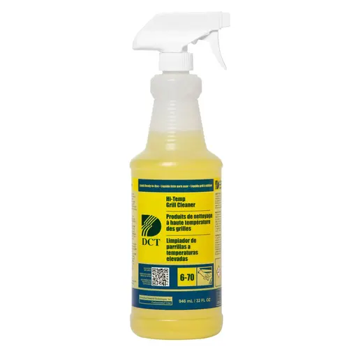 CLEANER DCT. HIGH TEMPERATURE GRILL CLEANER CLEANER DCT. HIGH TEMPERATURE GRILL CLEANER