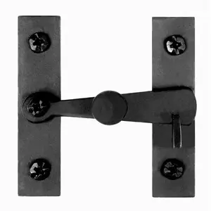 Acorn ALJBR Cabinet Latch Matte Black Forged Iron Matte