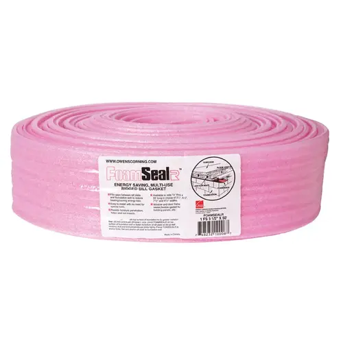 Sill Sealer FormSealR 3.5" W X 50 ft. L Unfaced Fiberglass Roll 14-1/2 sq ft