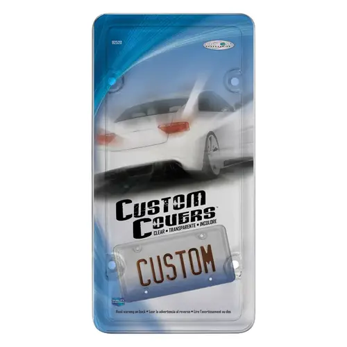 License Plate Protector Clear Acrylic Clear License Plate Protector Clear Acrylic Clear