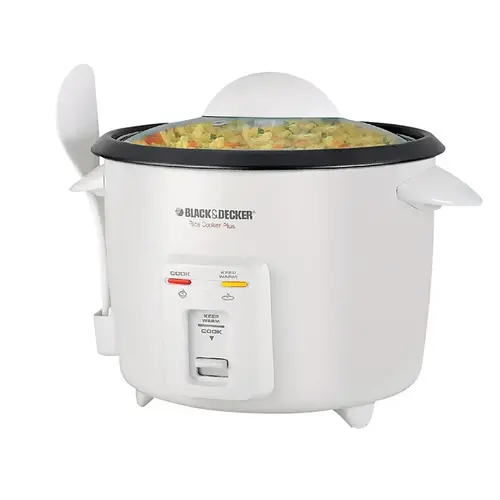 Rice Cooker White 16 cups Programmable White