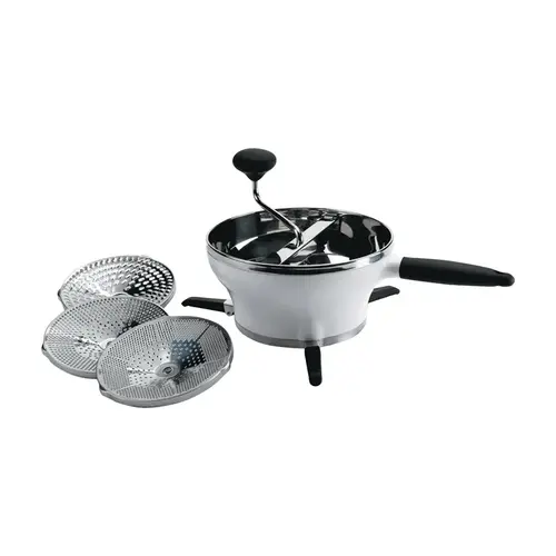 Food Mill Good Grips 96 oz White Stainless Steel White Food Mill Good Grips 96 oz White Stainless Steel White