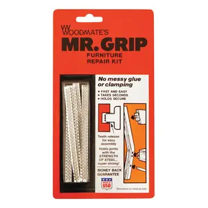 Woodmates 1298 Screw Hole Repair Kit Mr. Grip 1/2" D X 4" L Steel
