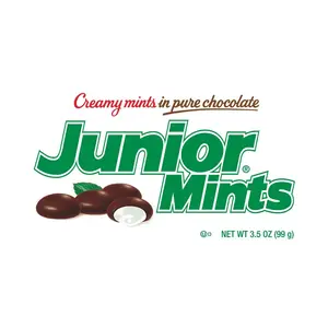 Junior Mints 53944 Candy Chocolate, Mint 3.5 oz