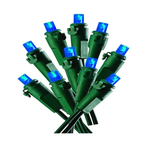 Micro Light Set LED Blue 24.75" 100 lights Micro Light Set LED Blue 24.75" 100 lights