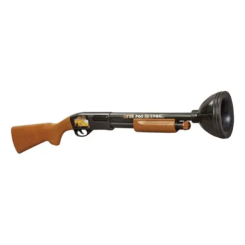 Toilet Plunger Redneck Shotgun 32" L X 5-3/4" D Toilet Plunger Redneck Shotgun 32" L X 5-3/4" D