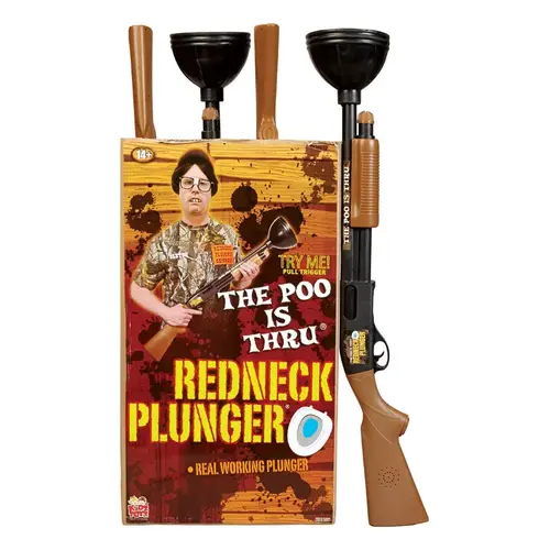 Kid Toyz 90206-4-XCP4 Toilet Plunger Redneck Shotgun 32