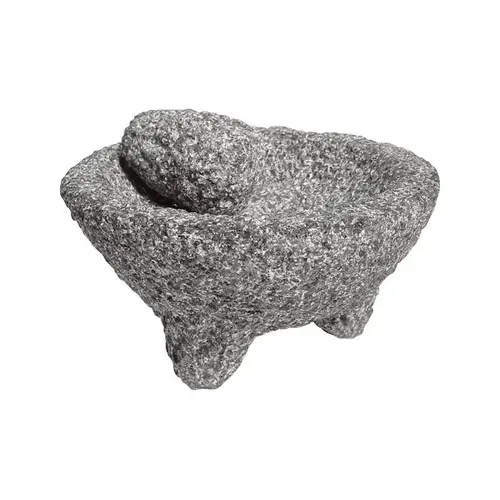 Mortar and Pestle Gray Granite Gray Mortar and Pestle Gray Granite Gray