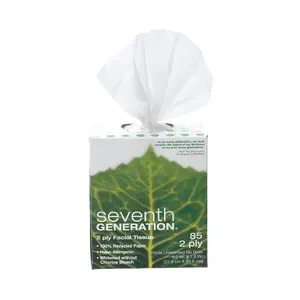 SEVENTH GENERATION 67230878-XCP36 Facial Tissue 85 ct White - pack of 36