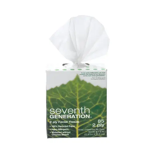 Facial Tissue 85 ct White - pack of 36