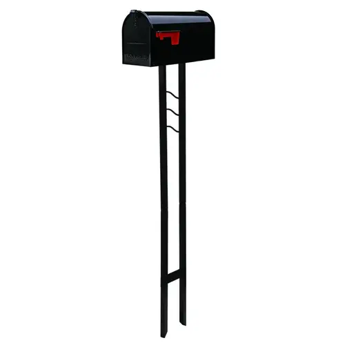 Mailbox Gibraltar es -To-Go Classic Galvanized Steel Post Mount Black Powder Coated Mailbox Gibraltar es -To-Go Classic Galvanized Steel Post Mount Black Powder Coated