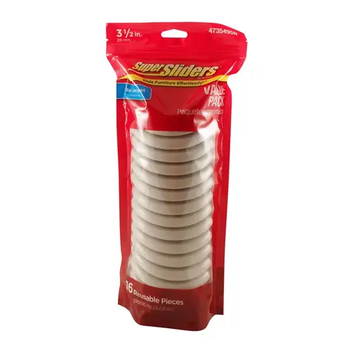 Chair Glide Beige Assorted in. Adhesive Plastic Beige Chair Glide Beige Assorted in. Adhesive Plastic Beige