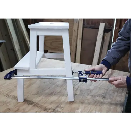 QUICK-GRIP Medium-Duty Bar Clamp, 24 in Max Opening Size, 3-1/8 in D Throat QUICK-GRIP Medium-Duty Bar Clamp, 24 in Max Opening Size, 3-1/8 in D Throat