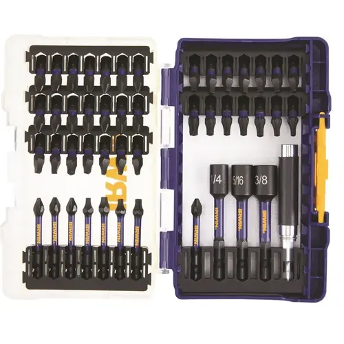 Impact Driver Bit Set Impact Performance Series Assorted Steel Black Oxide Impact Driver Bit Set Impact Performance Series Assorted Steel Black Oxide