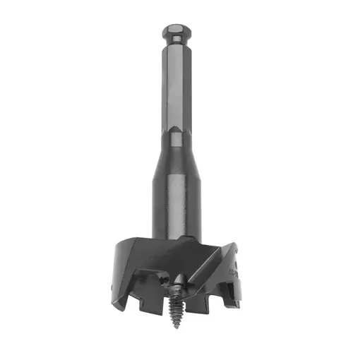 Drill Bit, 2 in Dia, 6 in OAL, 7/16 in Dia Shank, Hex Shank Matte Drill Bit, 2 in Dia, 6 in OAL, 7/16 in Dia Shank, Hex Shank Matte