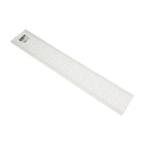 6-1/2 In. x 3 Ft. White Vinyl Gutter Guard
